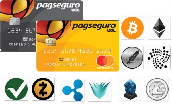 Como gastar suas criptomoedas usando o seu cartão de crédito pré-pago da Pagseguro?