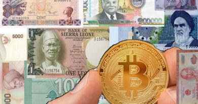 Confira a lista das 10 moedas estatais que valem a menor unidade de um bitcoin!